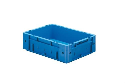 RVC-4120-060 | EURONORM STAPELBAK-VERSTEVIGD 9.5L 400X300X120MM - BODEM/ZIJWANDEN GESLOTEN