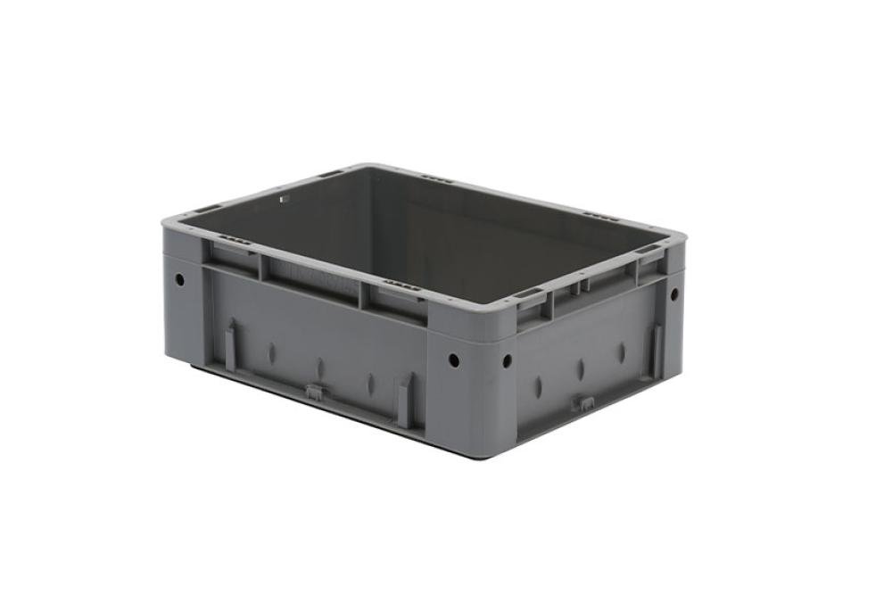 RVC-4140-050 | EURONORM STAPELBAK-VERSTEVIGD 12.5L 400X300X145MM - BODEM/ZIJWANDEN GESLOTEN