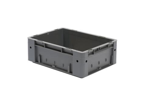 RVC-4140-050 | EURONORM STAPELBAK-VERSTEVIGD 12.5L 400X300X145MM - BODEM/ZIJWANDEN GESLOTEN