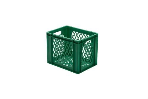 RTP-4322-040 | EURONORM STAPELBAK - STANDAARD - 29L 400X300X320MM - BODEM/ZIJWANDEN GEPERF.