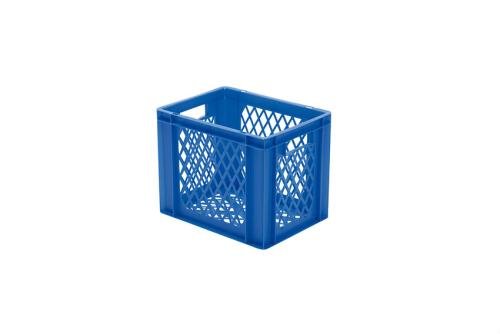 RTP-4322-060 | EURONORM STAPELBAK - STANDAARD - 29L 400X300X320MM - BODEM/ZIJWANDEN GEPERF.
