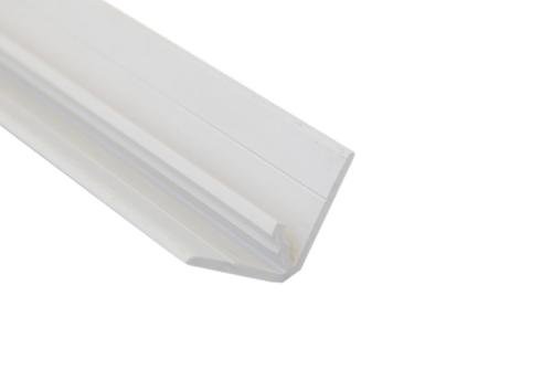 CRC-2403-000 | PVC CLIPSPROFIEL - 40X40MM 4MTR/LNG