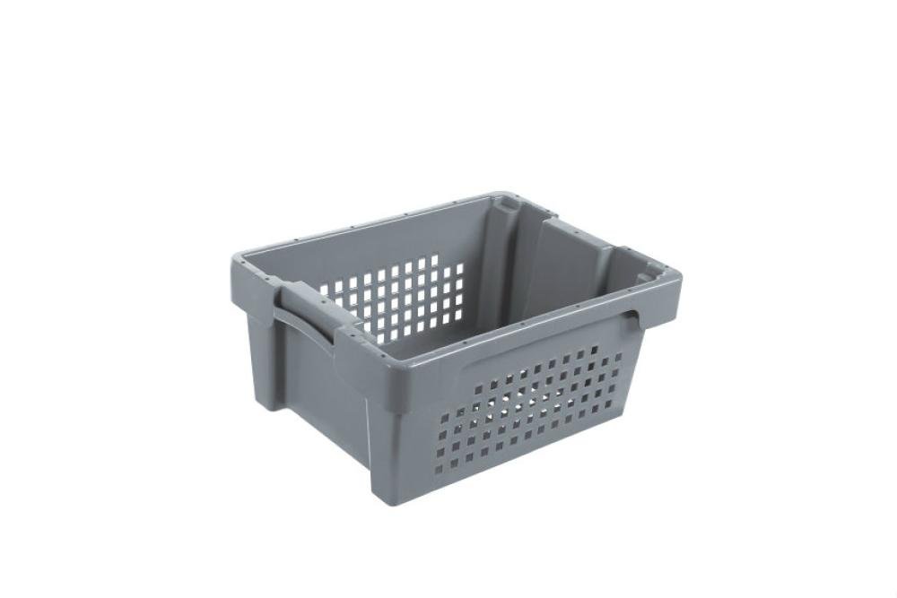 NRP-4175-050 | DRAAI-STAPELBAK ROTA 14L - 400X300X170MM BODEM & ZIJWANDEN GEPERFOREERD
