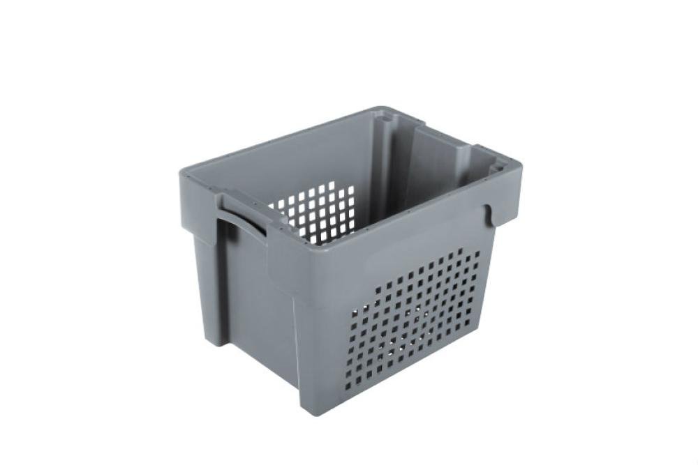 NRP-4275-050 | DRAAI-STAPELBAK ROTA 23L - 400X300X270MM BODEM & ZIJWANDEN GEPERFOREERD