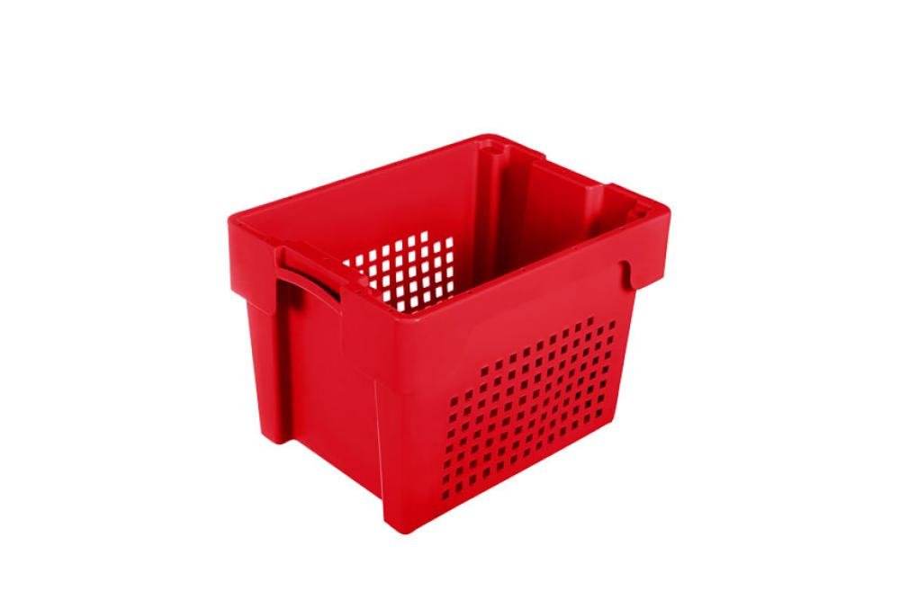 NRD-4275-070 | DRAAI-STAPELBAK ROTA 23L - 400X300X270MM BODEM GESLOTEN - ZIJWANDEN GEPERFOREERD