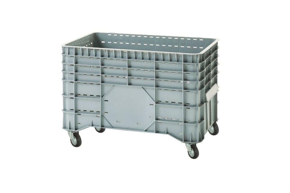 VPP-2100-050 | CAISSE-PALETTE LEGERE UNIVERSELLE SUR ROUES - 1020X640X700MM - 300L