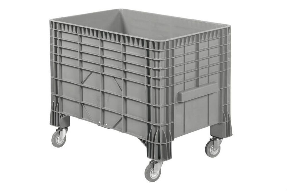 VPC-3100-050 | CAISSE-PALETTE LEGERE UNIVERSELLE SUR ROUES - 1200X800X950MM - 550 L