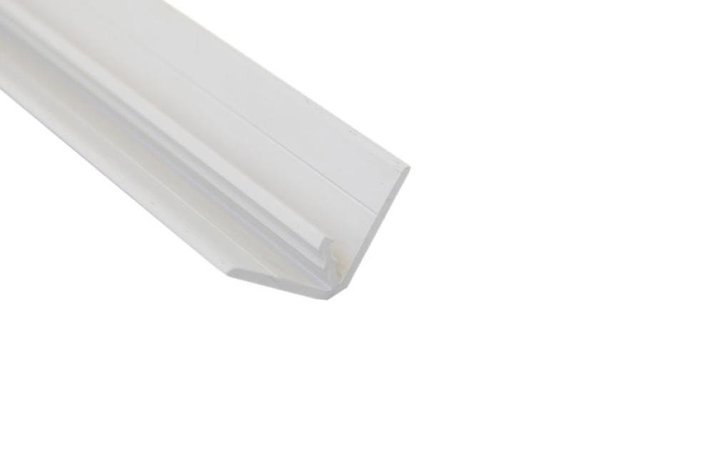 CRC-2401-000 | PVC CLIPSPROFIEL - 25X25MM 4MTR/LNG