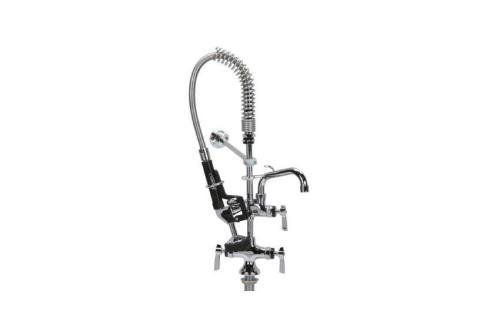 LKE-2414-000 | ENKELGATS MINIVOORSPOELDOUCHE TAFELMODEL INCL. KWARTSLAG TUSSENKRAAN