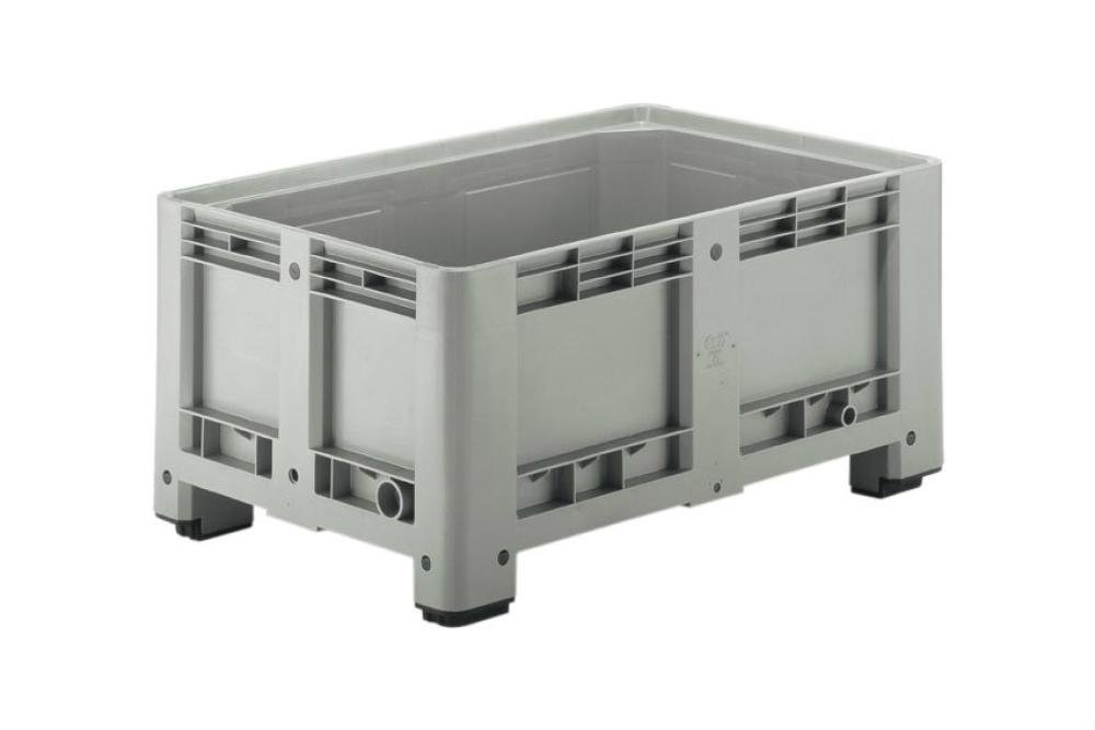 BPC-8100-050 | CAISSE-PALETTE 1200X800X580 MM - PLEIN 4 PIEDS - 330 L