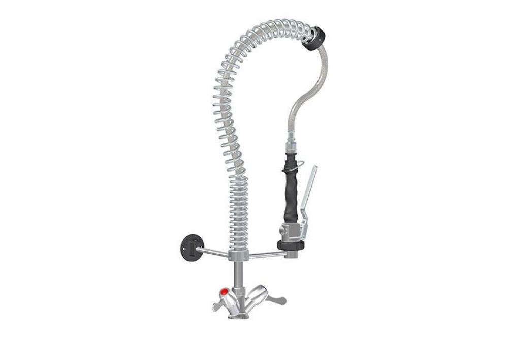 LKF-3414-000 | MINI VOORSPOELDOUCHE EXCL. KWARTSLAG TUSSENKRAAN