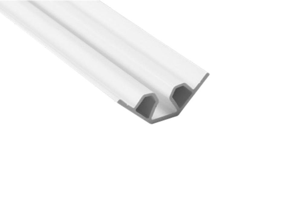 CRC-4401-050 | CORNIÈRE DE FIXATION FEMELLE PVC 30X30MM GRIS - 4MTR/LNG