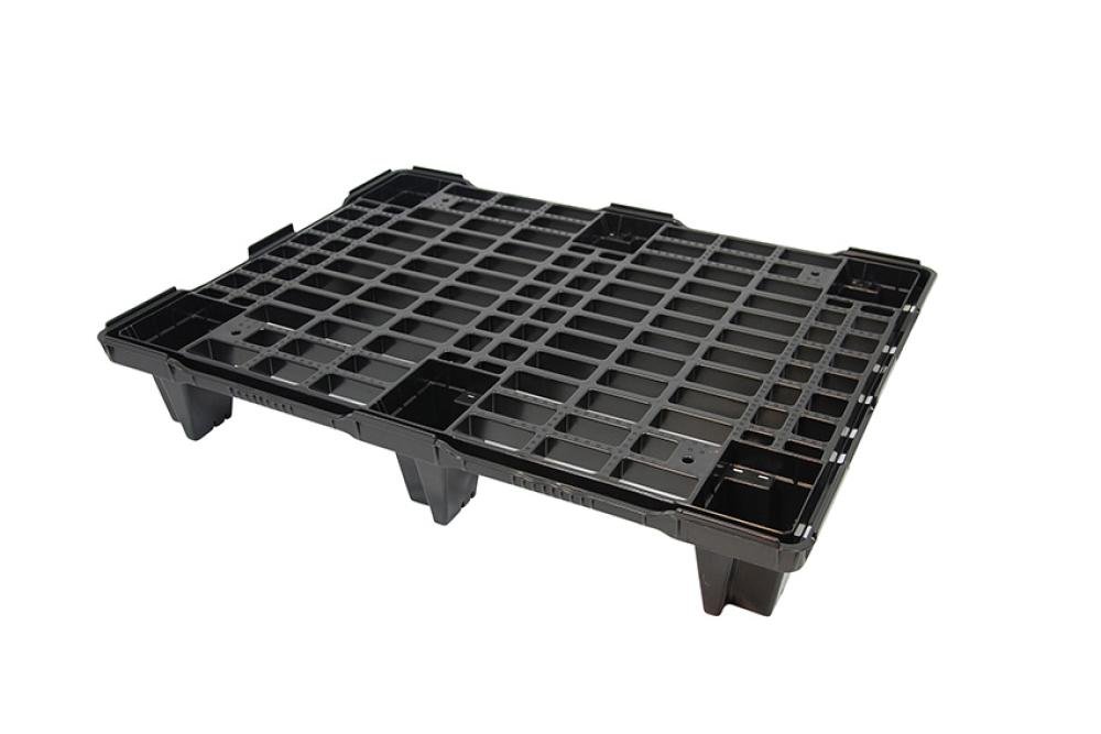 PXP-6101-022 | EXPORT PALLET - 600X800X130MM - REG 6 POTEN - OPEN DEK - ULTRA LICHT