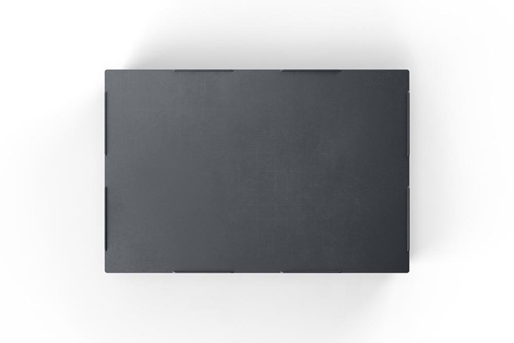 PCC-8310-022 | PALETTE COMFORT - 1200X800X150MM - REC PLATEAU FERME - 3 SEMELLES