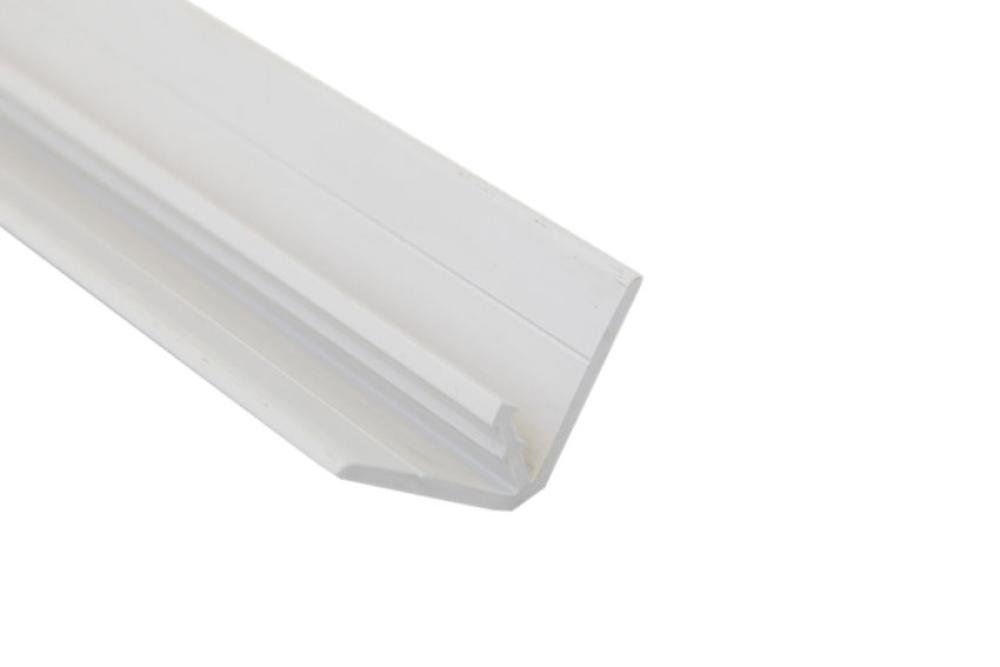 CRC-2303-000 | PVC CLIPSPROFIEL - 40X40MM 3MTR/LNG