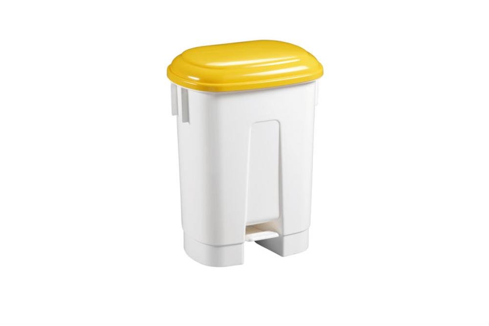 WPP-0060-080 | POUBELLE AVEC COUVERCLE & PEDALE - 60 L
