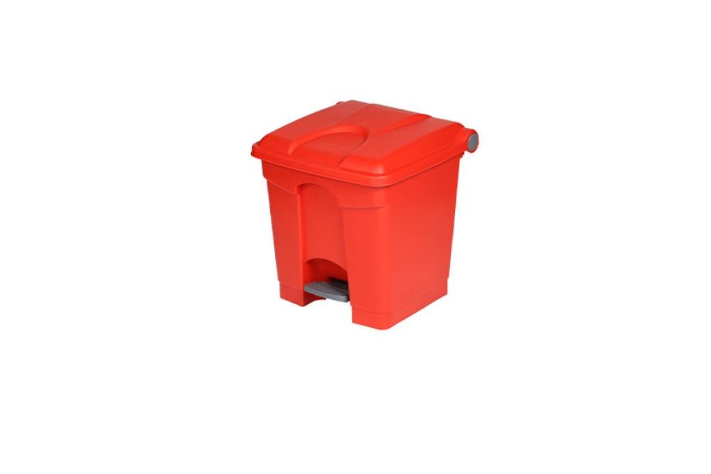 WPB-0030-070 | POUBELLE RECTANGULAIRE À PÉDALE 30L 410X398X435MM