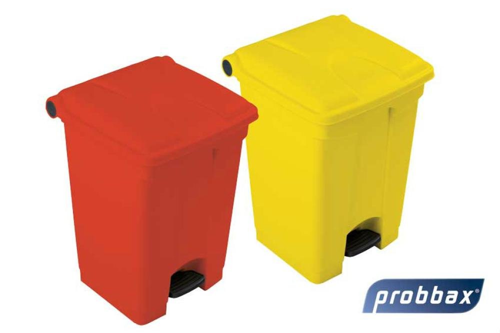 WPB-0045-080 | COLLECTEUR RECTANGULAIRE A PEDALE 45 L 410 X 398 X 600 MM