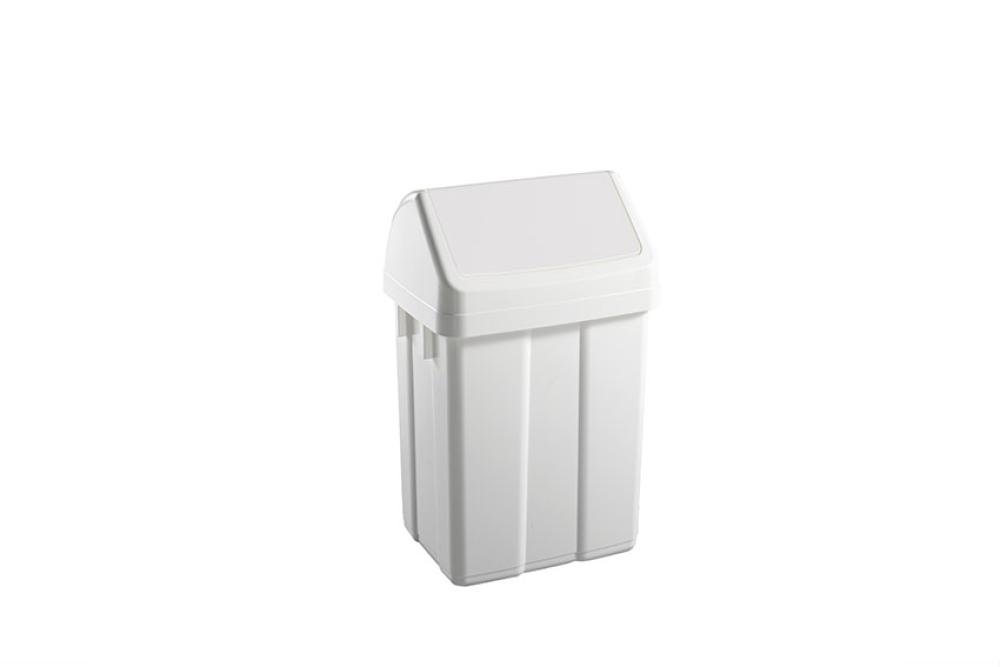 WFB-0012-010 | POUBELLE AVEC COUVERCLE BASCULANT 12L 250X200X400MM