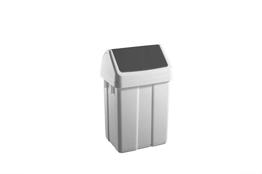 WFB-0012-050 | POUBELLE AVEC COUVERCLE BASCULANT 12L 250X200X400MM