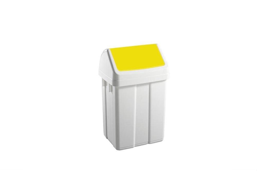 WFB-0012-080 | POUBELLE AVEC COUVERCLE BASCULANT 12L 250X200X400MM