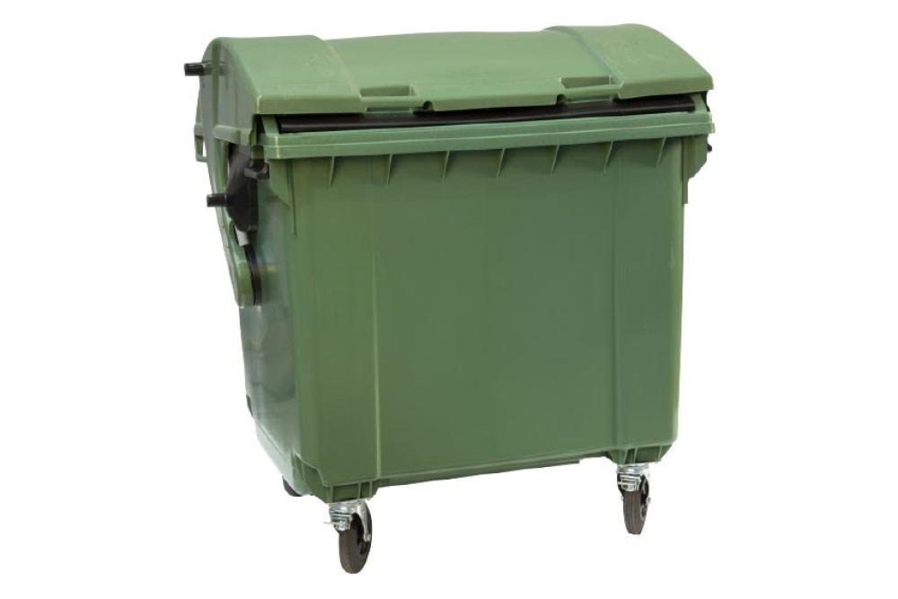 WCO-1100-040 | CONTENEUR 4 ROUES PIVOTANTES - 1100L