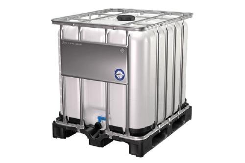 IBC-1040-000 | CONTENEUR IBC UN 1000L - 1200X1000X1175 PALETTE PLASTIQUE - OUV. REMPLIS. Ø150MM
