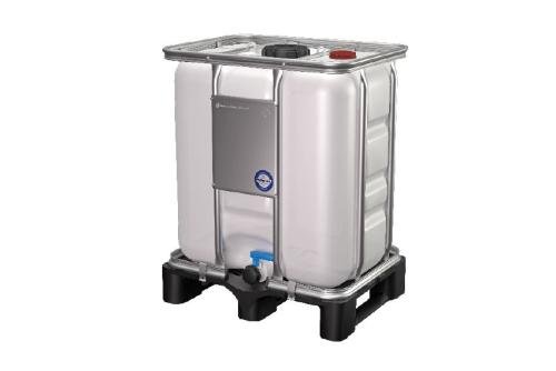 IBC-0320-000 | 300L IBC POUR ADBLUE AVEC CDS PALETTE PLASTIQUE - OUV. REMPLIS. Ø150MM