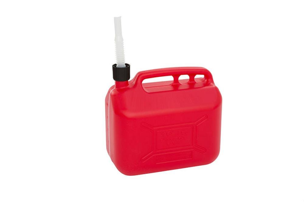 JCP-1010-070 | JERRYCAN BENZINE 10L - D31 - UN 310X190X280MM - MET INHOUDSMARKERING
