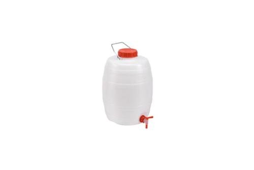 JCW-2020-010 | BARIL POUR LIQUIDES - 20L - AVEC ROBINET HXØ: 410X292MM
