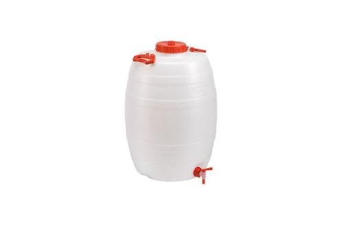 JCW-2050-010 | BARIL POUR LIQUIDES - 50L - AVEC ROBINET HXØ: 560X390MM