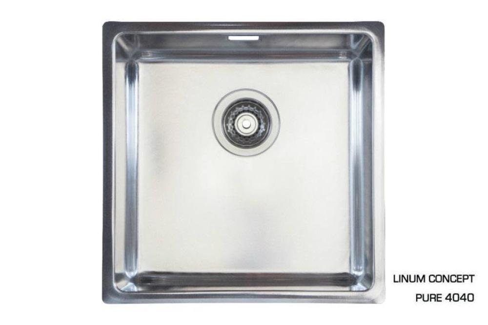 RMR-0440-841 | SPOELBAK 400X400X200MM R15 - GEPOLIJST CENTRALE AFVOER 115/88 -INCL ACCESSOIRES