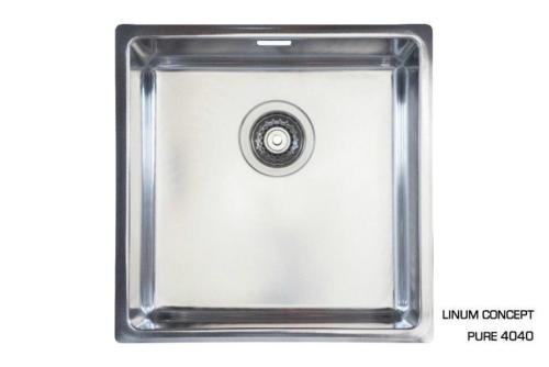 RMR-0440-841 | SPOELBAK 400X400X200MM R15 - GEPOLIJST CENTRALE AFVOER 115/88 -INCL ACCESSOIRES