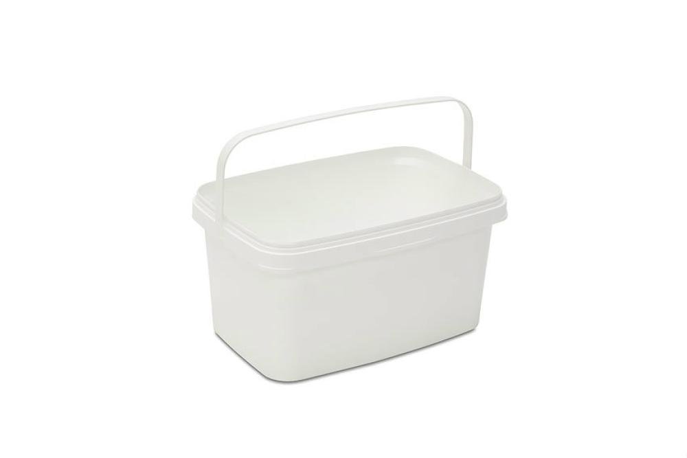 SBP-6757-010 | SEAU RECTANGULAIRE - 5.6L AVEC SUPPORT PLASTIQUE - SANS COUVERCLE