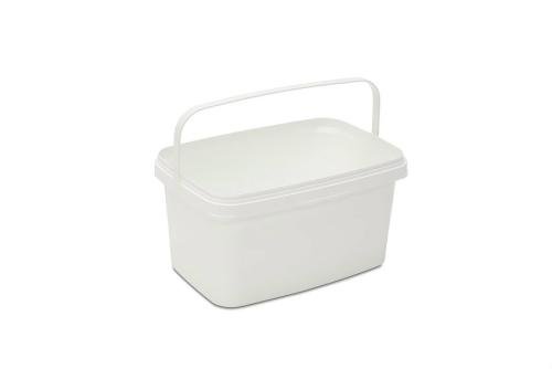 SBP-6757-010 | SEAU RECTANGULAIRE - 5.6L AVEC SUPPORT PLASTIQUE - SANS COUVERCLE