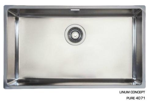 RMR-0471-841 | SPOELBAK 710X400X195MM R15 - GEPOLIJST CENTRALE AFVOER 115/88 -INCL ACCESSOIRES