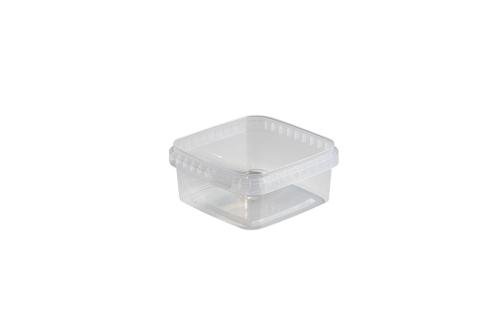 UPP-5621-990 | POT UNIPAK VIERKANT - 129X129MM - 0,6L EXCL. DEKSEL