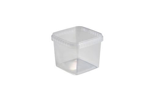 UPP-5624-990 | POT UNIPAK VIERKANT - 129X129MM - 1,15L EXCL. DEKSEL