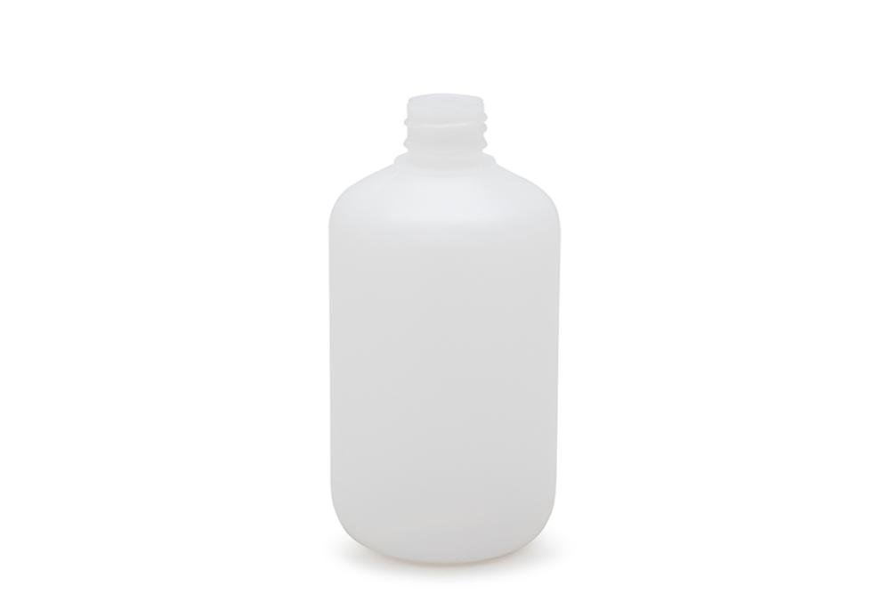 FSB-0500-991 | BOUTEILLE CYLINDRIQUE ARRONDIE- 500ML NATUREL - BOUCHON EXCL.