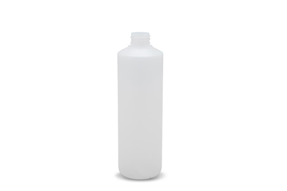 FSC-0500-991 | STANDAARD CILINDRISCHE FLES - 500ML EXCLUSIEF DOP