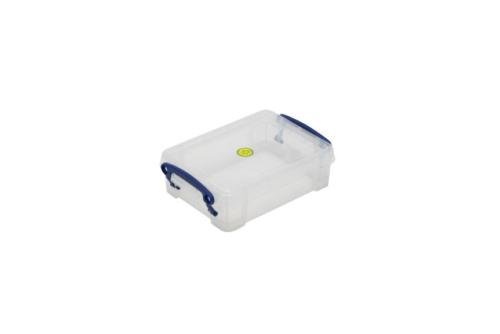 RUB-0075-990 | TRANSPARANTE BOX INCL DEKSEL  0,75L 195X135X55MM