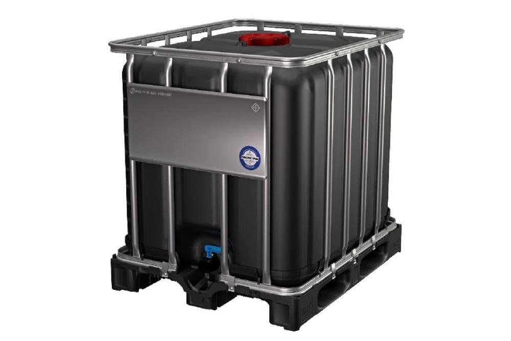 IBC-1070-020 | CONTENEUR IBC - 1200X1000X1175MM PALETTE PLASTIQUE - Ø225MM - UN