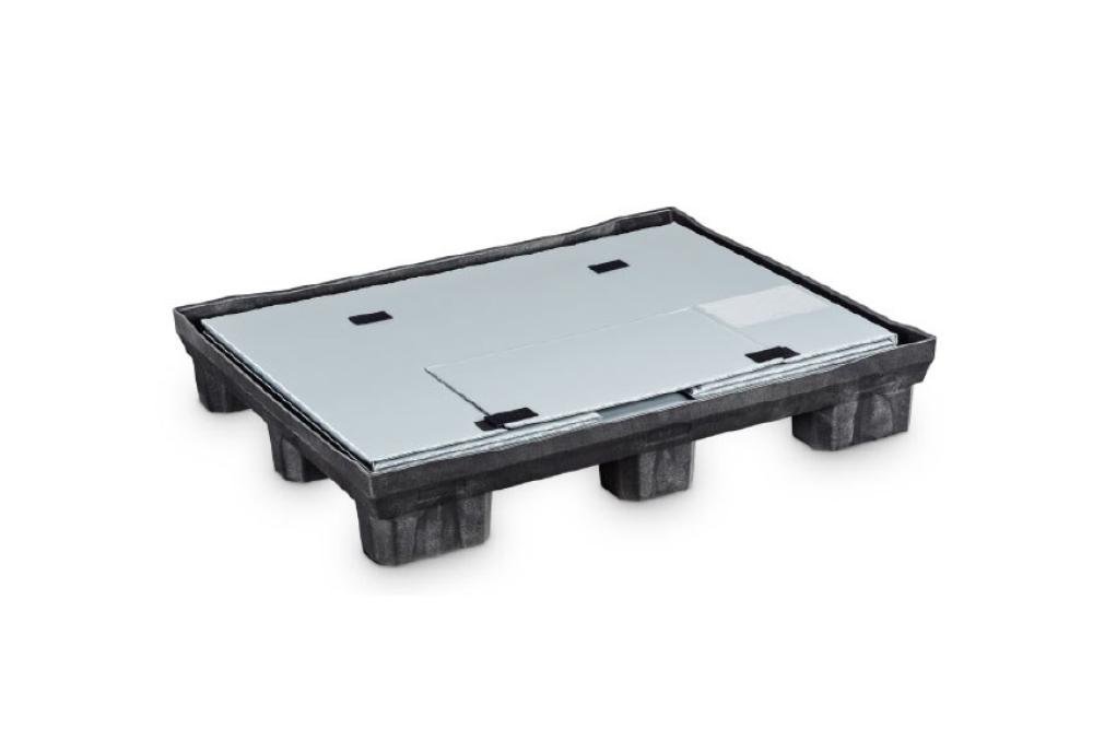 SLB-1000-050 | SLEEVE BOX 1210X1010X990MM 9 POTEN - MET KLAPDEUR