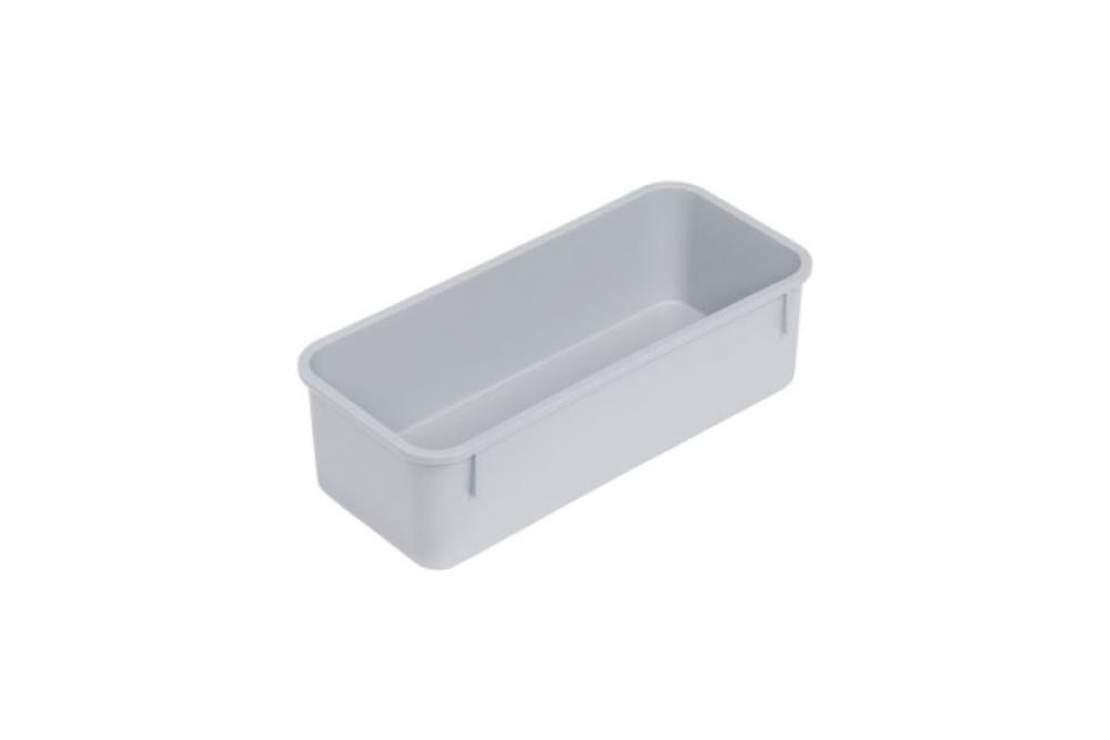 STR-1502-050 | MODULAIR INZETBAKJE 1,4L -400X300 BAKKEN 260X120X70MM - NESTBAAR