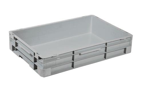 SLC-6120-050 | EURONORM 600X400X120MM - 20L SOLID LINE GESLOTEN TOT 50KG DRAAGLAST