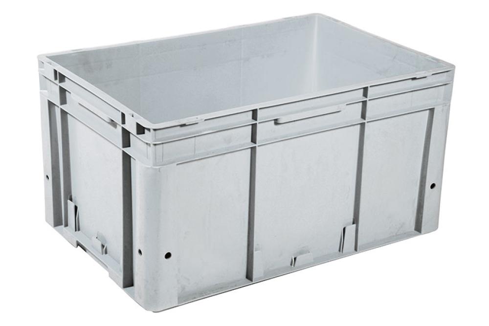 SLC-6320-050 | EURONORM 600X400X320MM - 61L SOLID LINE FERMEE JUSQU'À 50KG CHARGE UT