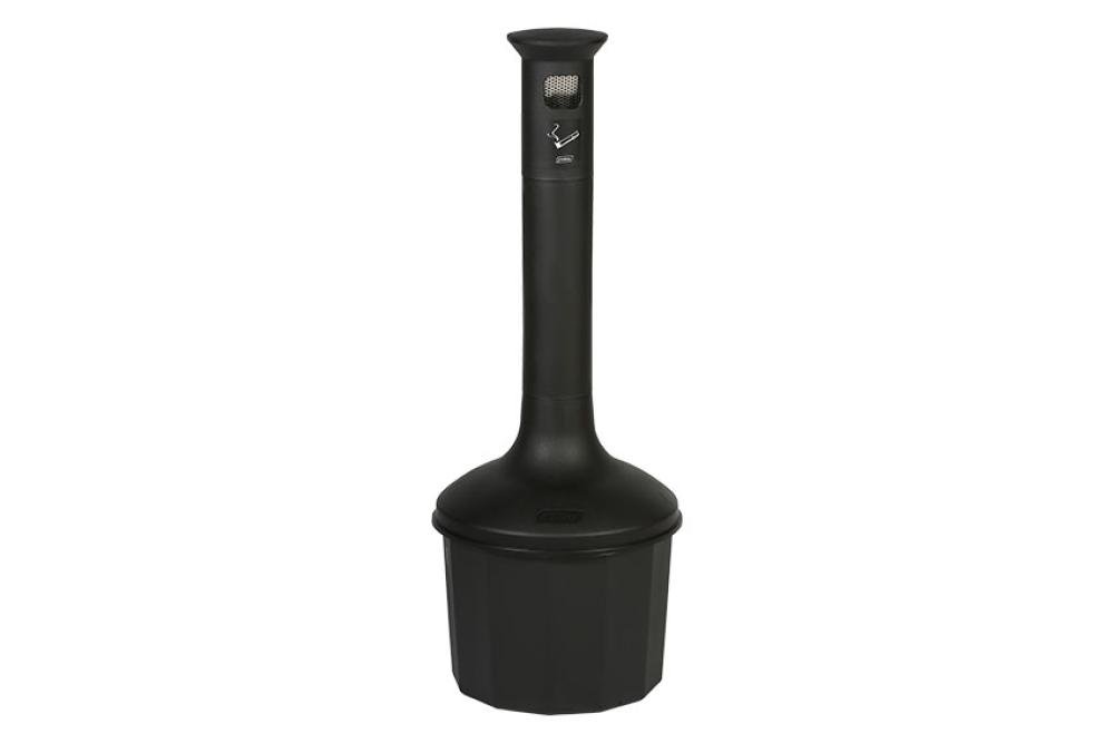ATP-0002-022 | STAANDE ASBAK OP VOET 10L - KUNSTSTOF INCL. GALVA EMMER