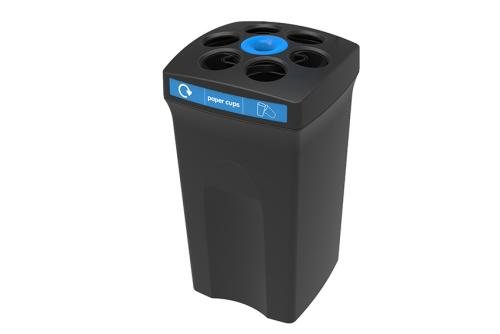 CLC-0002-020 | POUBELLE RECTANGULAIRE POUR GOBELETS + BAC POUR LIQUIDES