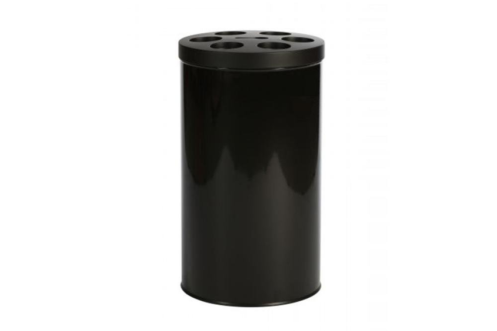 CPC-0001-020 | BEKER AFVALTON 40L METAAL  + LEPEL OPVANGBAK