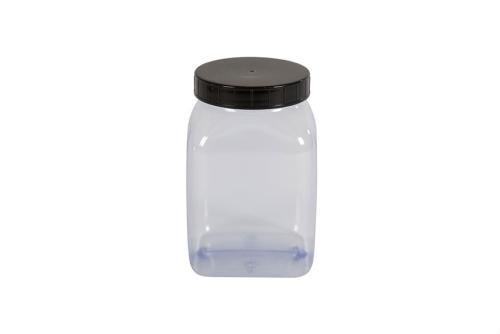 KPV-1000-990 | VIERKANTE POT WIJDE OPENING - 1000ML SERIE 310 PVC/PETG